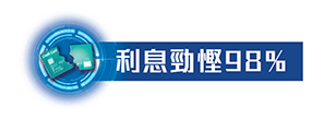 利息勁慳98%